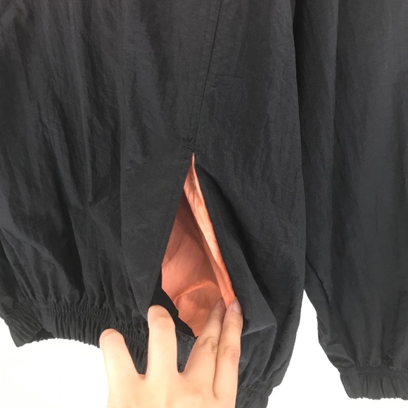 VTG Bristol Bay Black Orange Neon Windbreaker L - Picture 5 of 8